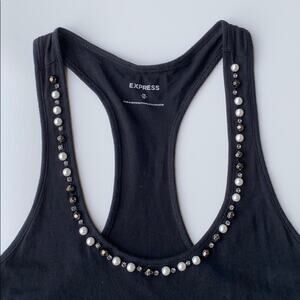Express Racer Back Top Beaded size XS.